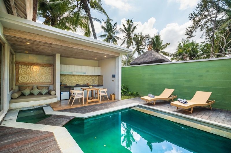 Adiwana Arkara Villas Outdoor Seating with Swimming Pool | Ubud, Bali