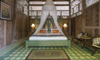 Amatara Arya Villas Bedroom with Four Poster Bed | Ubud, Bali