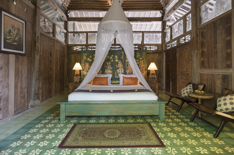 Amatara Arya Villas Bedroom with Four Poster Bed | Ubud, Bali