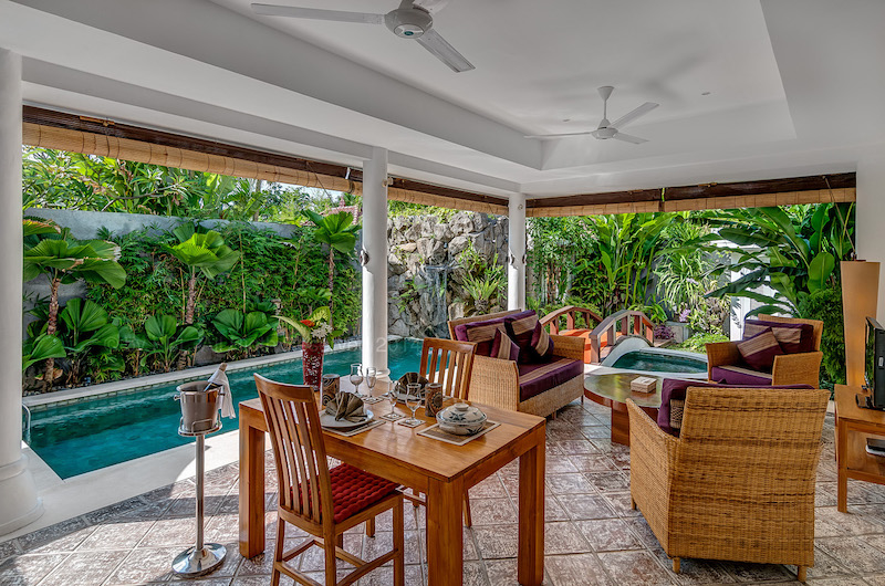 Hevea Villas One Bedroom Villa Seating | Seminyak, Bali