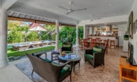 Hevea Villas Two Bedroom Villa Seating Area | Seminyak, Bali