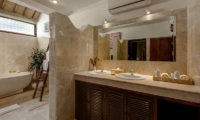 Hevea Villas Three Bedroom Villa Deluxe Bathtub Area | Seminyak, Bali