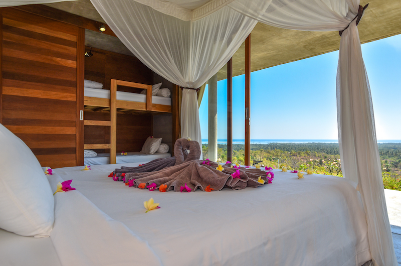 Sumberkima Hill Villas Villa Bali Mynah Bedroom with Ocean View | North Bali, Bali