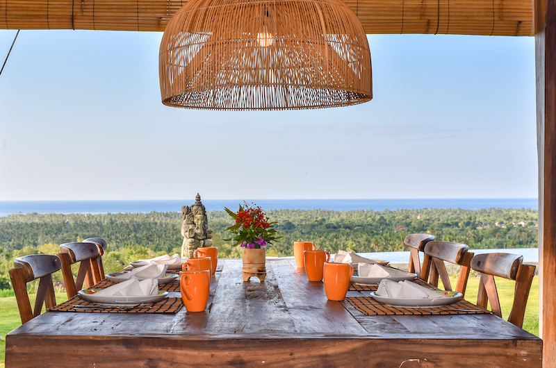 Sumberkima Hill Villas Villa Madoe Dining Table | North Bali, Bali