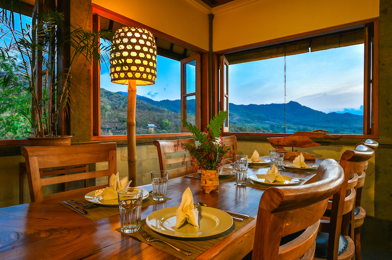 Sumberkima Hill Villas Villa Naga Dining Area | North Bali, Bali