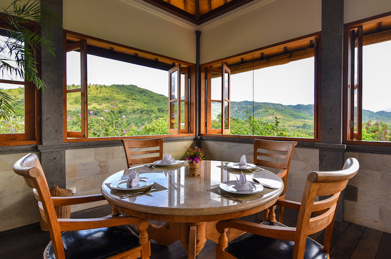 Sumberkima Hill Villas Villa Nandini Dining Table | North Bali, Bali