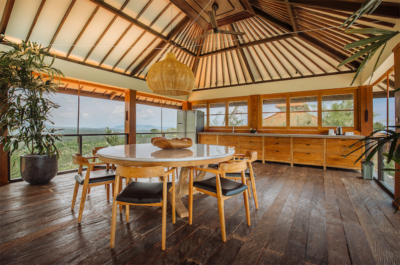 Sumberkima Hill Villas Villa Pipit Dining Area | North Bali, Bali