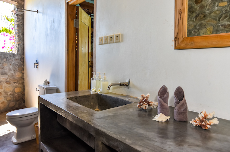 Sumberkima Hill Villas Villa Singa Bathroom Two Area | North Bali, Bali