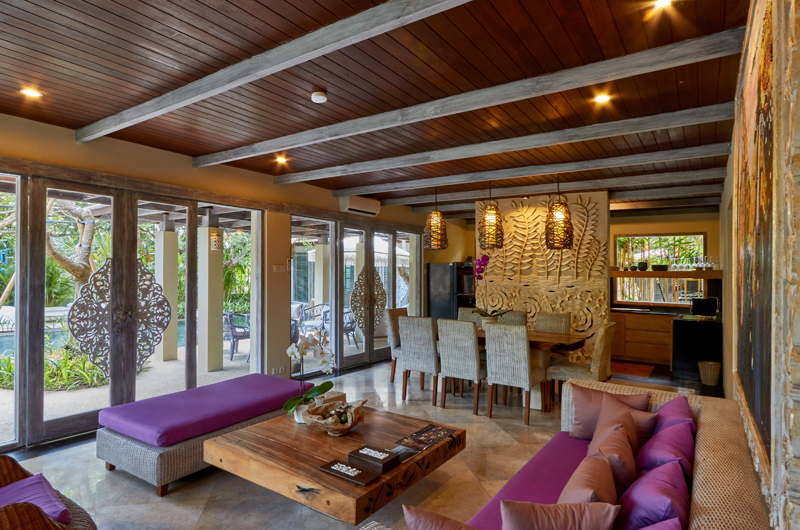 The Royal Purnama Anggrek Living and Dining Area | Gianyar, Bali