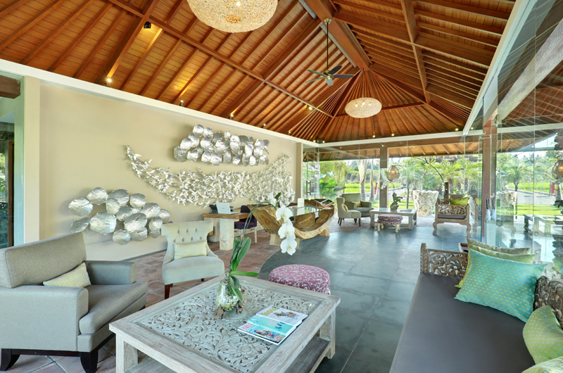 The Royal Purnama Galery Indoor Living Area | Gianyar, Bali