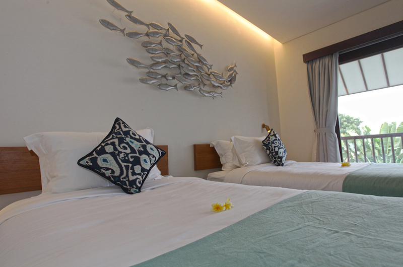 Villa Elite Mundano Twin Bedroom Area | Canggu, Bali