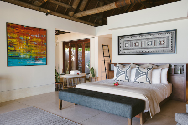 Kokomo Private Island Bedroom with Seating | Yaukuvelevu, Fiji