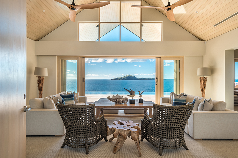 Villa Dravuni Open Plan Living Room | Yaukuvelevu, Fiji