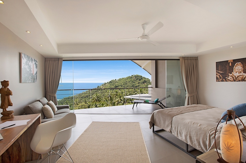 Villa Poda Bedroom with Study Table | Chaweng, Koh Samui Villa Poda Bedroom with Study Table | Chaweng, Koh Samui