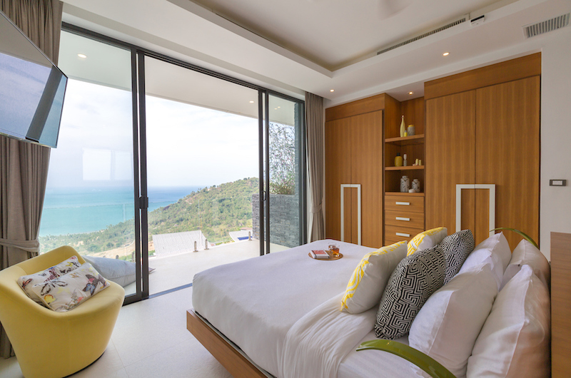 Villa Vista Azul Bedroom with Seating | Chaweng, Koh Samui