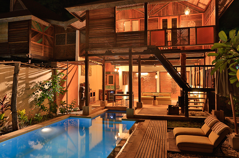 Apalagi Villas Deluxe Villa Outdoor Seating | Gili Air, Lombok