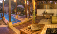 Apalagi Villas Deluxe Villa Living Room | Gili Air, Lombok