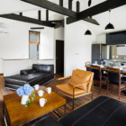 Mizuho Chalet Three Bedroom Living, Kitchen and Dining Area | Happo, Hakuba