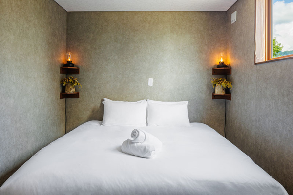 Mizuho Chalet Three Bedroom Bedroom One | Happo, Hakuba