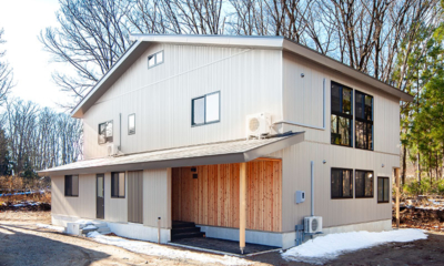 Mizuho Chalet Four Bedroom Outdoor View | Happo, Hakuba