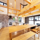 Mizuho Chalet Four Bedroom Kitchen and Dining Area | Happo, Hakuba