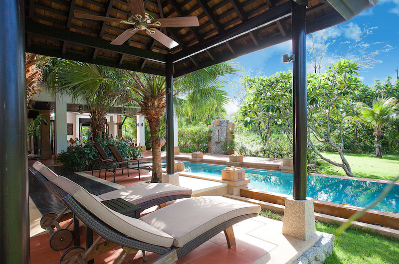 Villa Chom Tawan Sun Loungers with Pool View | Layan, Phuket