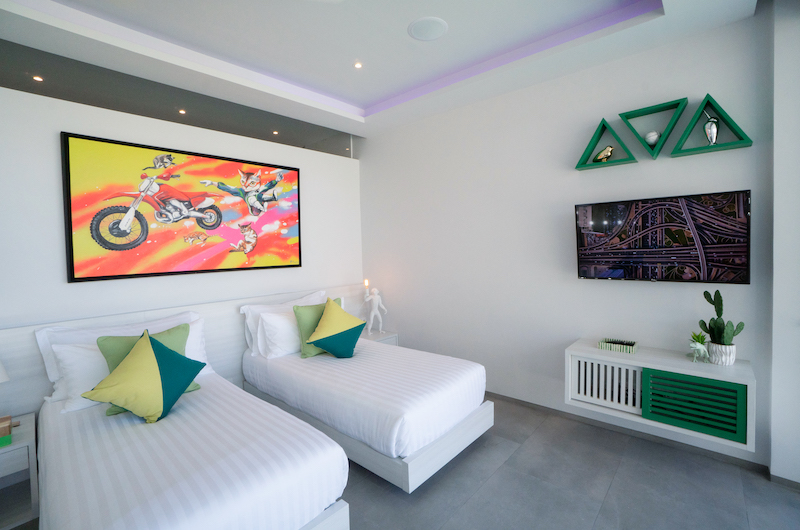 Villa Enjoy Green Suite Twin Bedroom | Patong, Phuket