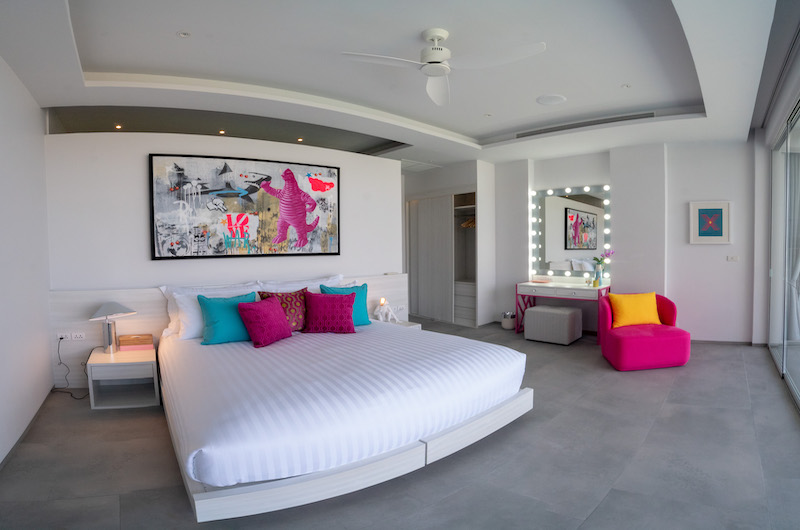 Villa Enjoy Pink Suite Bedroom | Patong, Phuket