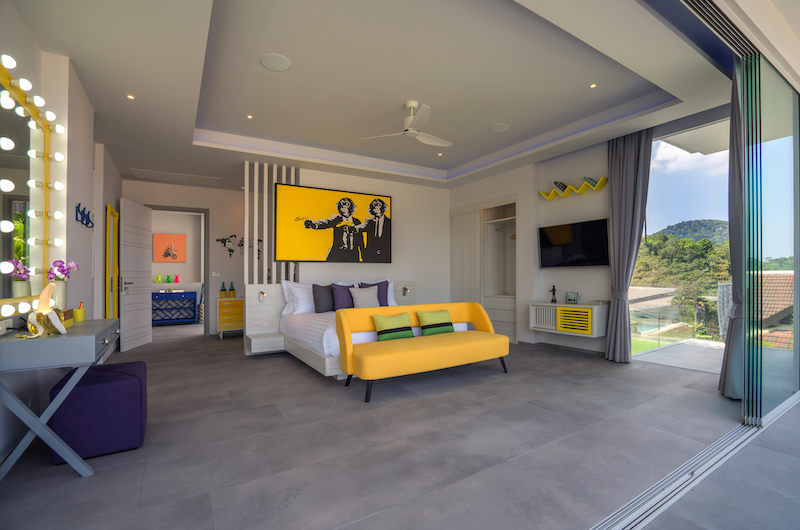 Villa Enjoy Yellow Suite Bedroom | Patong, Phuket