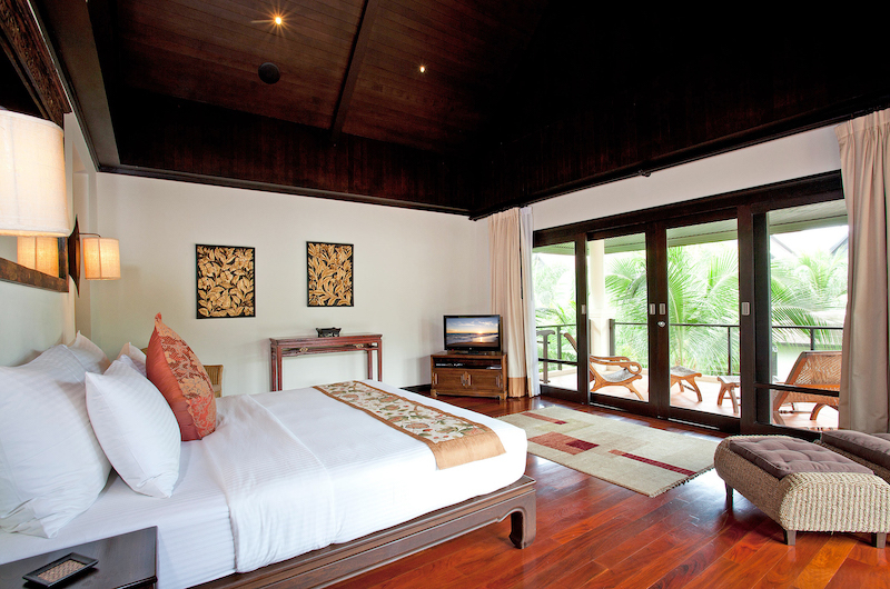 Villa Maan Tawan Bedroom and Balcony | Layan, Phuket