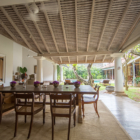 Rampart Street Dining Area with Garden View | Galle, Sri Lanka