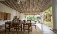 Rampart Street Dining Area with Garden View | Galle, Sri Lanka