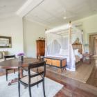 Rampart Street Bedroom with Canopy Bed and Coffee Table | Galle, Sri Lanka