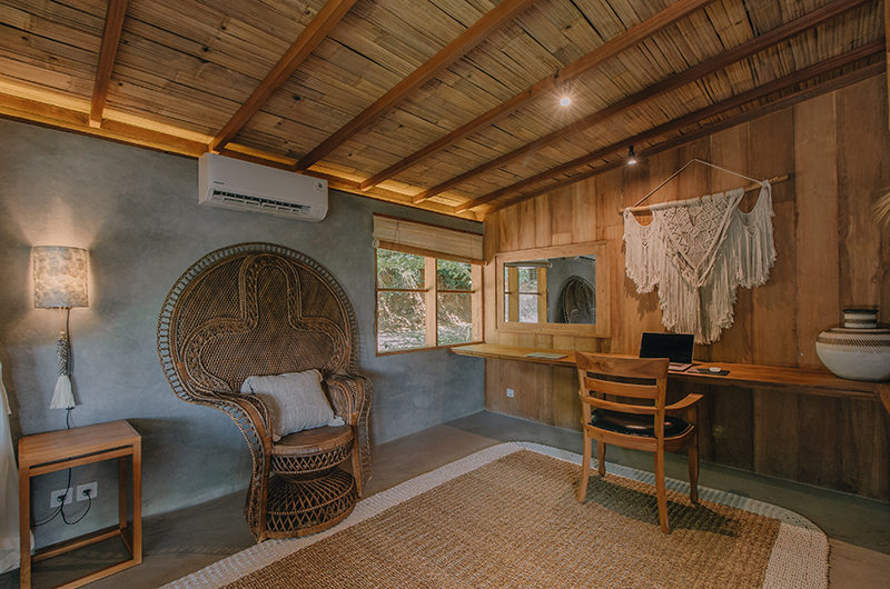 Sumberkima Hill Villas Villa Jahe Bedroom with Seating and Study Area | Pemuteran, Bali