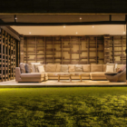 The Beach Villa Cemagi Lounge Area at Night | Seseh, Bali