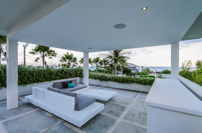 The Beach Villa Cemagi Outdoor Seating with Plants | Seseh, Bali