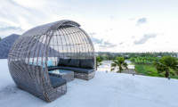 The Beach Villa Cemagi Outdoor Seating with Garden View | Seseh, Bali