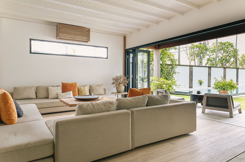 The Beach Villa Cemagi Living Area with View | Seseh, Bali