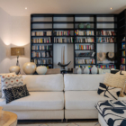 The Beach Villa Cemagi Lounge Area with Book Shelf | Seseh, Bali