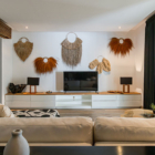 The Beach Villa Cemagi Living Area with TV | Seseh, Bali