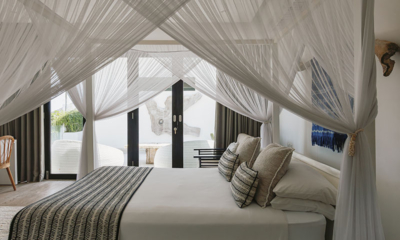 The Beach Villa Cemagi Bedroom One with Four Poster Bed | Seseh, Bali