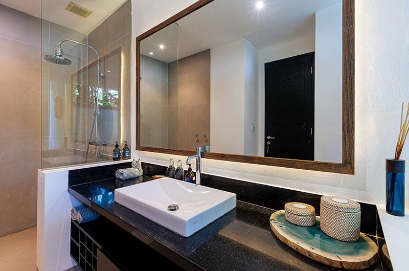The Beach Villa Cemagi Bathroom Two with Shower | Seseh, Bali