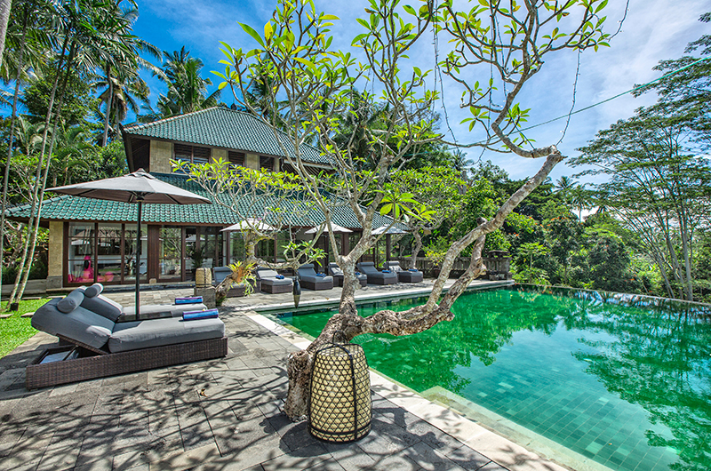 Villa Bukit Naga Pool Area with Vegetation | Gianyar, Bali