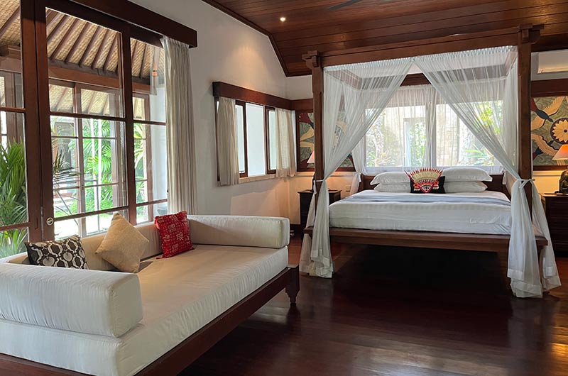 Villa Bukit Naga Bedroom with Sofa | Gianyar, Bali
