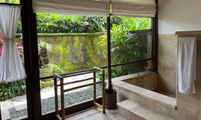 Villa Bukit Naga Open Plan Bathroom with View | Gianyar, Bali