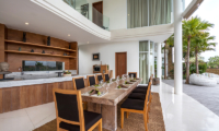 Villa Pancaloka Dining Area with Open Plan Kitchen | Jimbaran, Bali