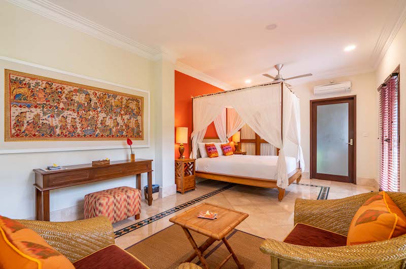 Villa Sasih Karo Bedroom with Study Table | Ubud, Bali