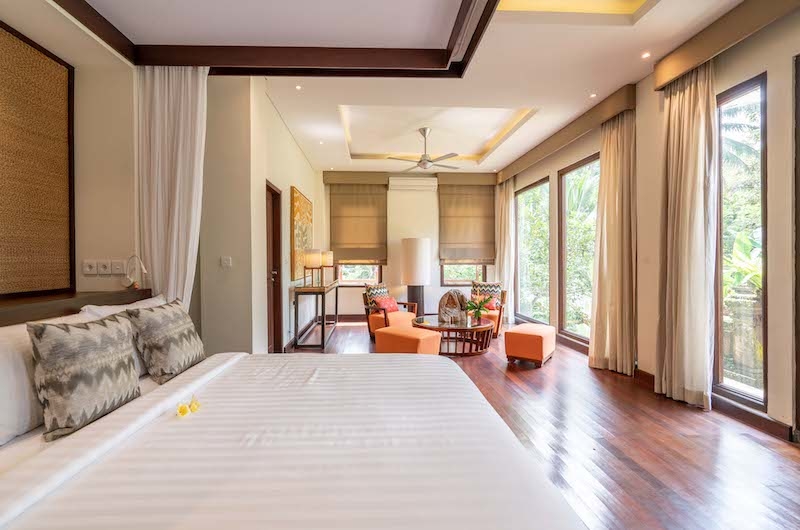 Villa Sasih Karo Bedroom with Seating Area | Ubud, Bali