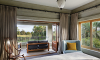 Ataahua Lodge Bedroom with Balcony | Whakamarama, Bay of Plenty