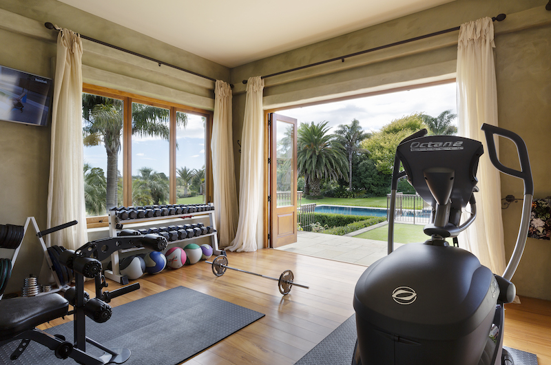 Ataahua Lodge Gym Equipment | Whakamarama, Bay of Plenty